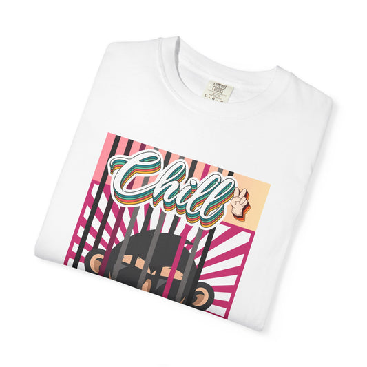 white Chill Monkey Graphic T‑Shirt