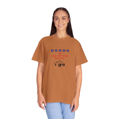 T-Shirt — "No Validations Needed" Patriotic Truck Graphic