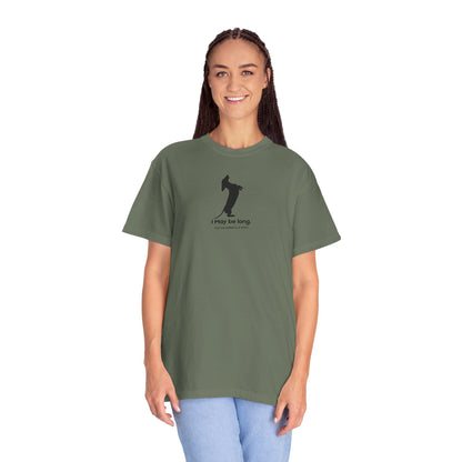 T-Shirt — Funny Tall Joke Design “I May be long, but my patience is short.”