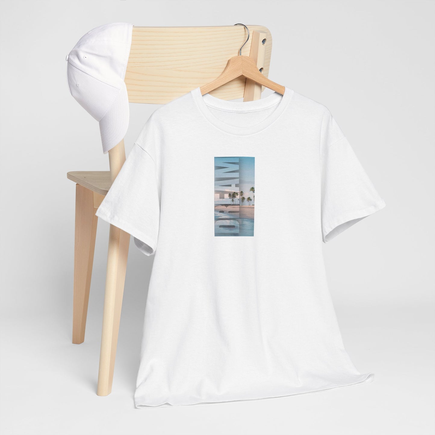 Sunset Pool Photo Tee – Summer Beach Resort  T-Shirt