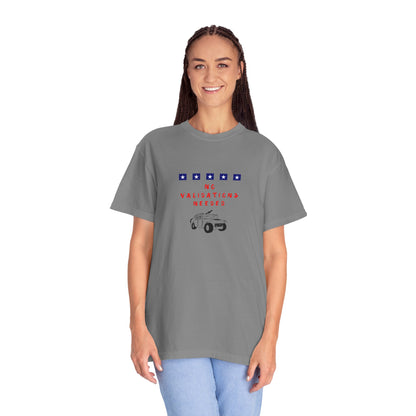 T-Shirt — "No Validations Needed" Patriotic Truck Graphic
