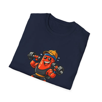 Strong Enough T-Shirt – Cute Dumbbell Gym Graphic Lightweight Cotton Tee