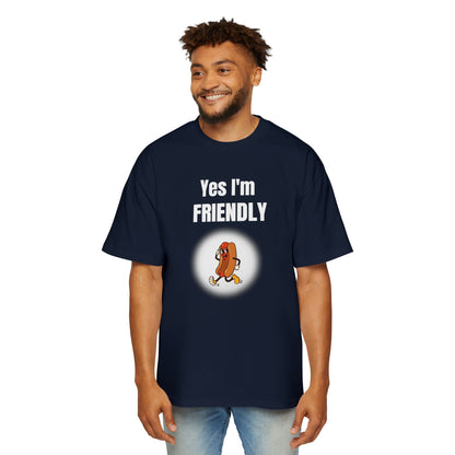 Yes I’m Friendly Hot Dog T-Shirt