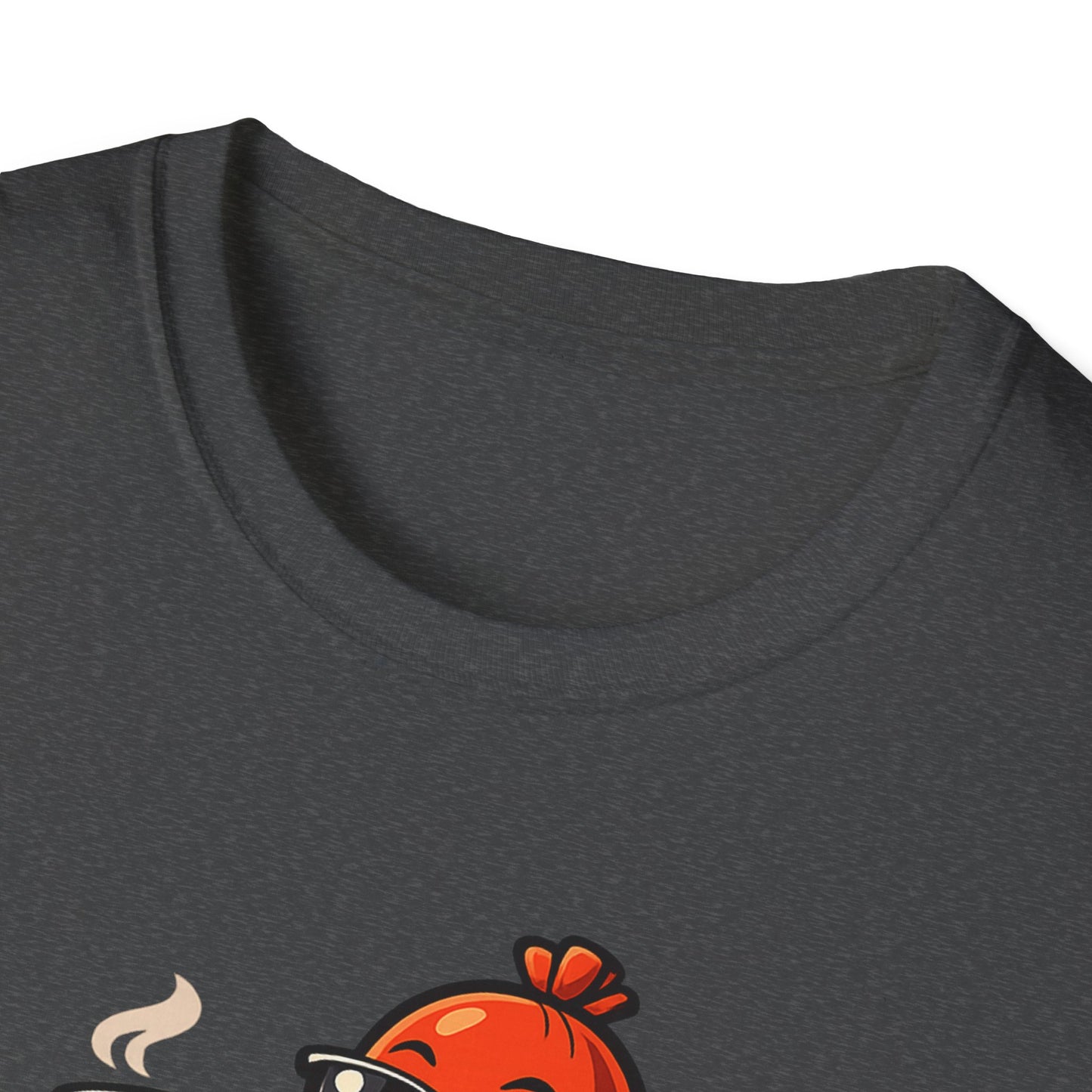 Powered by Bad Decisions Funny T-Shirt – Hot Dog Coffee Graphic Cotton Tee