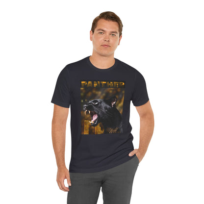 Panther Roar Graphic Tee – Black Panther Animal Wildlife T-Shirt