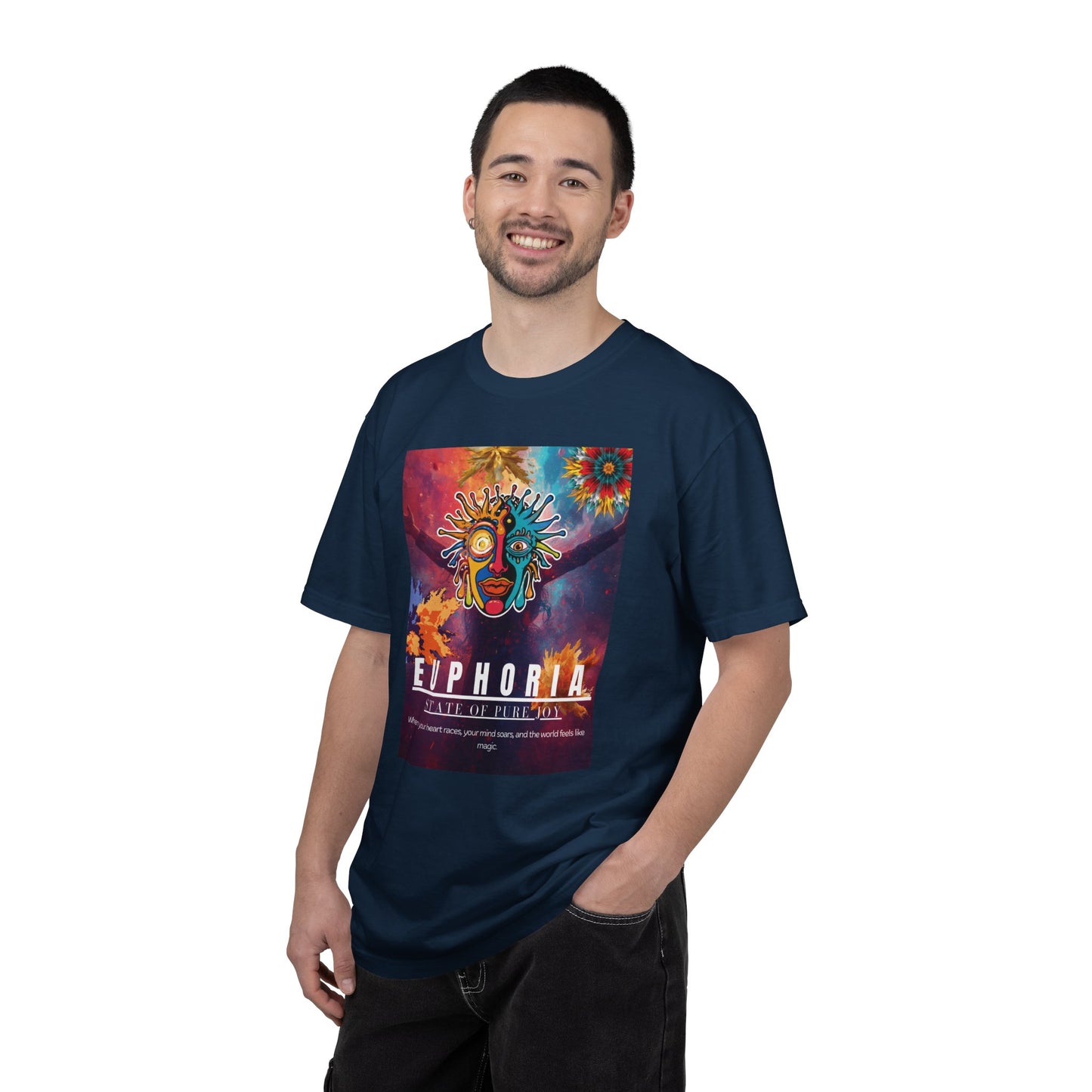 Euphoria Psychedelic Art T-Shirt- Music festivals 2026