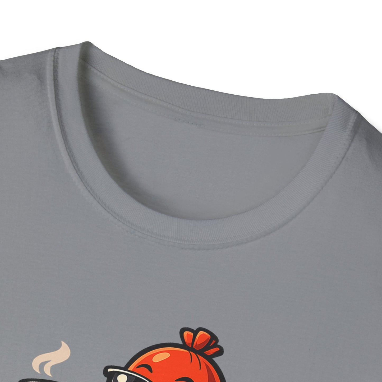 Powered by Bad Decisions Funny T-Shirt – Hot Dog Coffee Graphic Cotton Tee