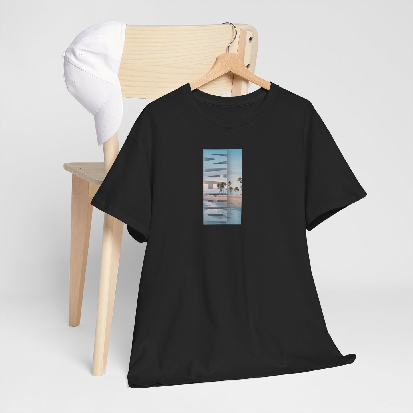 Sunset Pool Photo Tee – Summer Beach Resort  T-Shirt