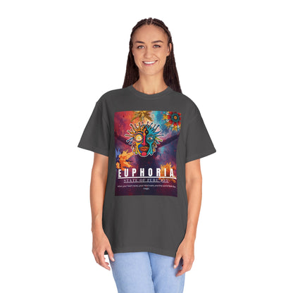 Euphoria Psychedelic Art T-Shirt- Music festivals 2026