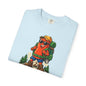 Adventure First Graphic Tee — Hiking Backpacker Badge Shirt