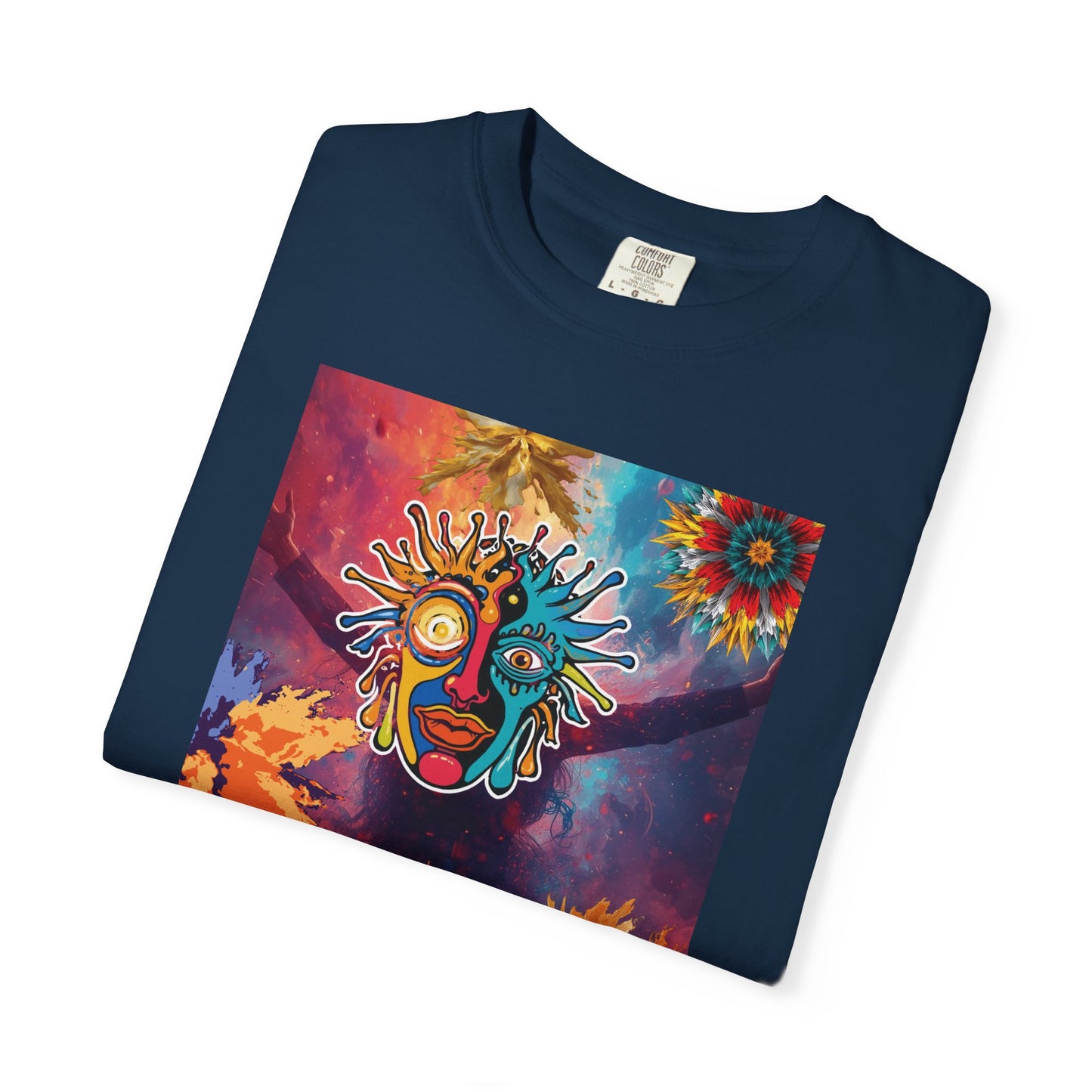 Euphoria Psychedelic Art T-Shirt- Music festivals 2026
