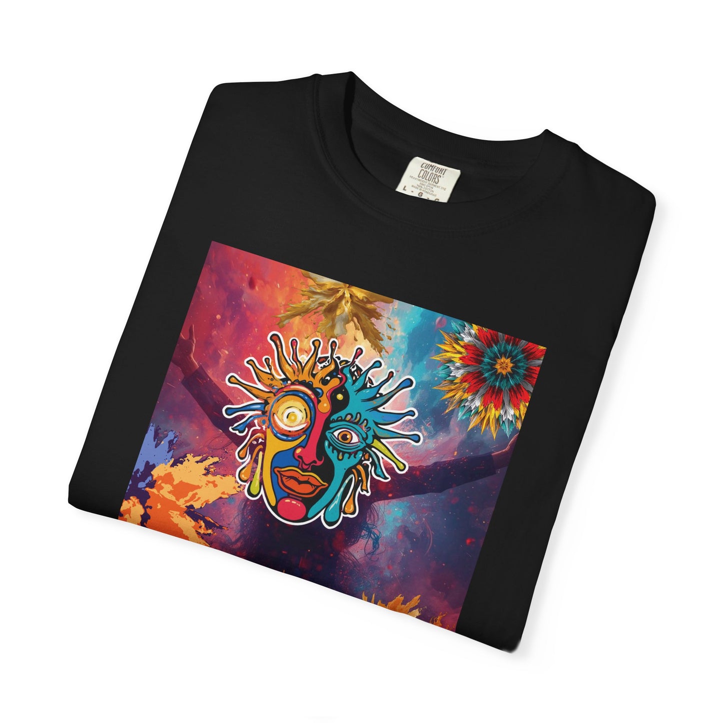 Euphoria Psychedelic Art T-Shirt- Music festivals 2026