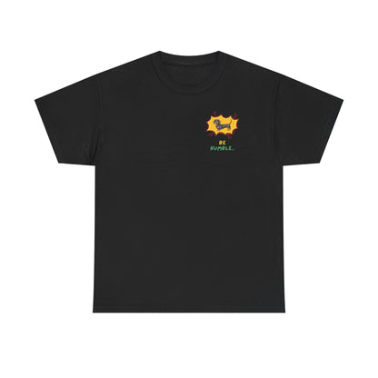 Black T-shirt Be humble dachshund