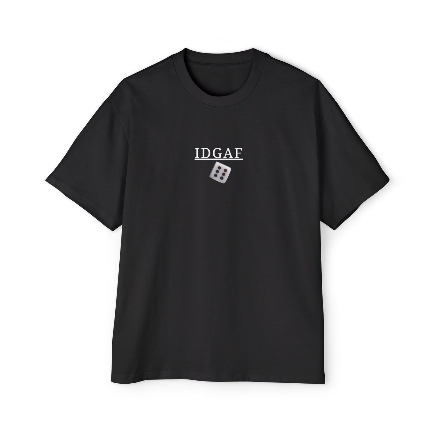 Black  T-shirt IDGAF