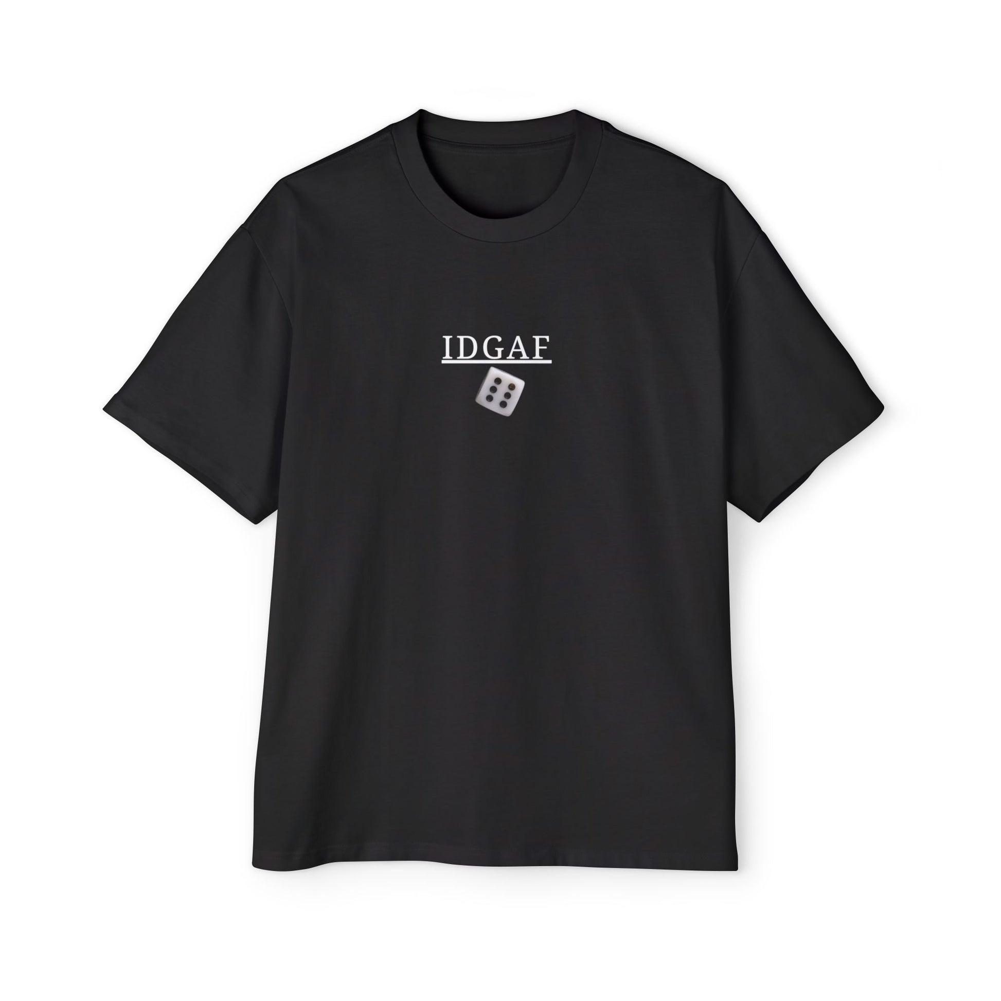 Black  T-shirt IDGAF