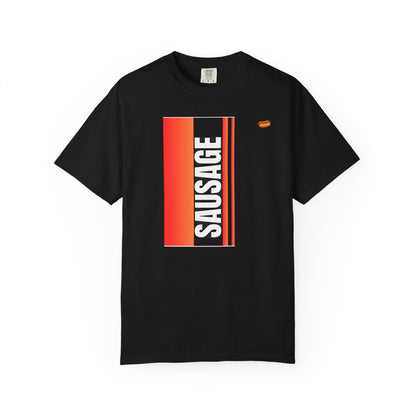 Black sausage T-shirt