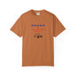 Brown  t-shirt with graphic design No validations Needed