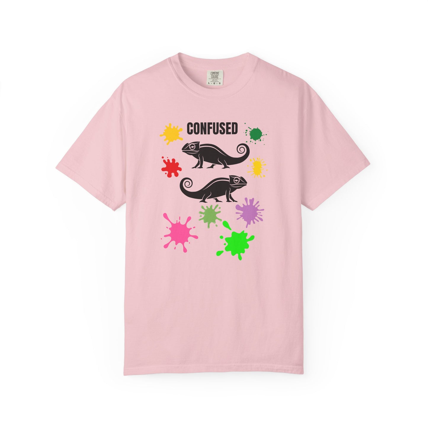 Chameleon Color Splash T-Shirt baby pink