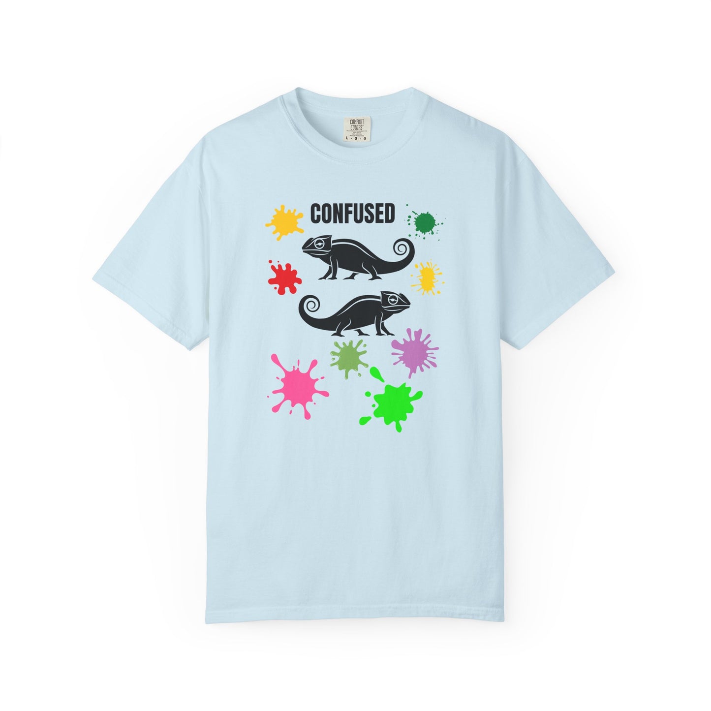 Chameleon Color Splash T-Shirt sky blue