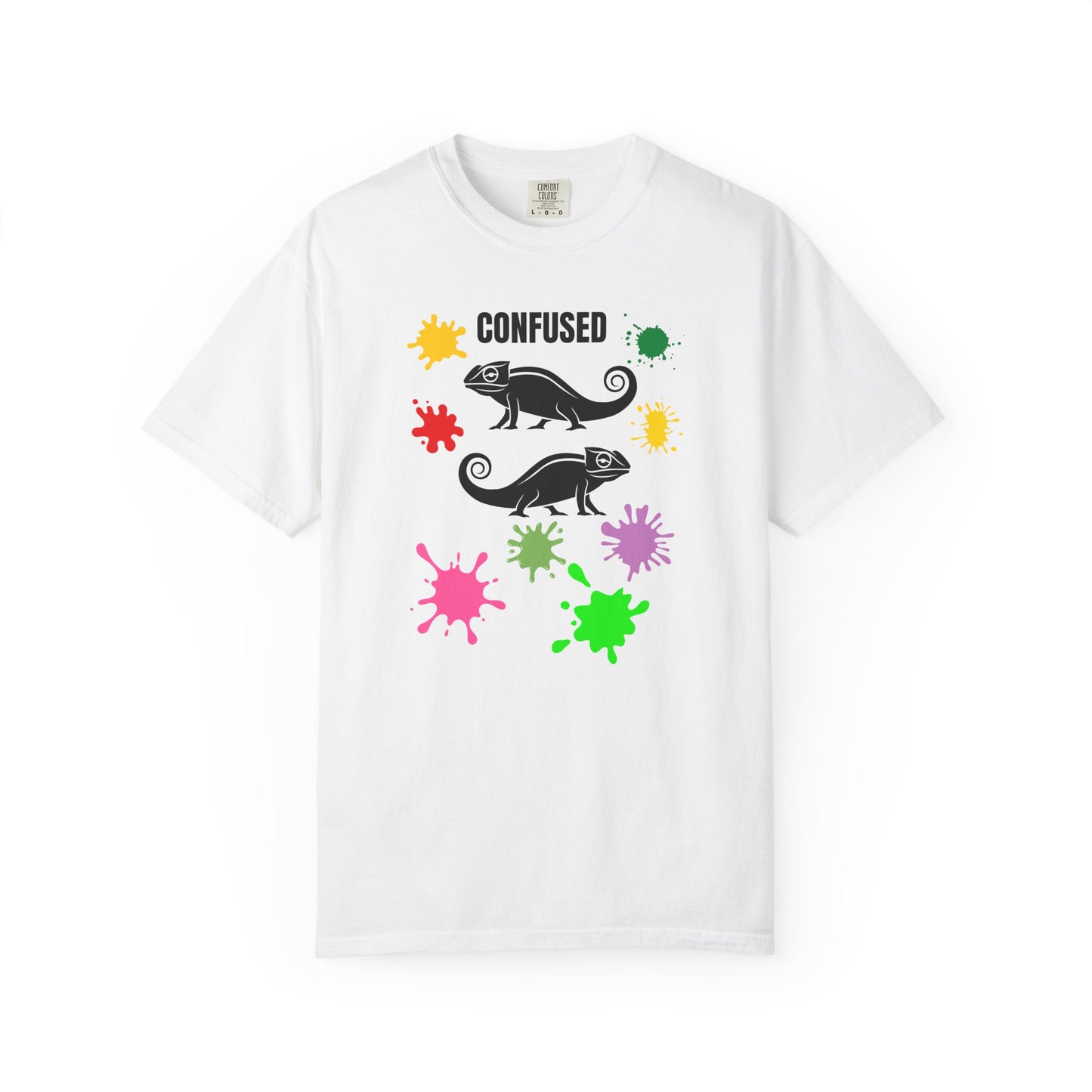 Chameleon Color Splash T-Shirt white