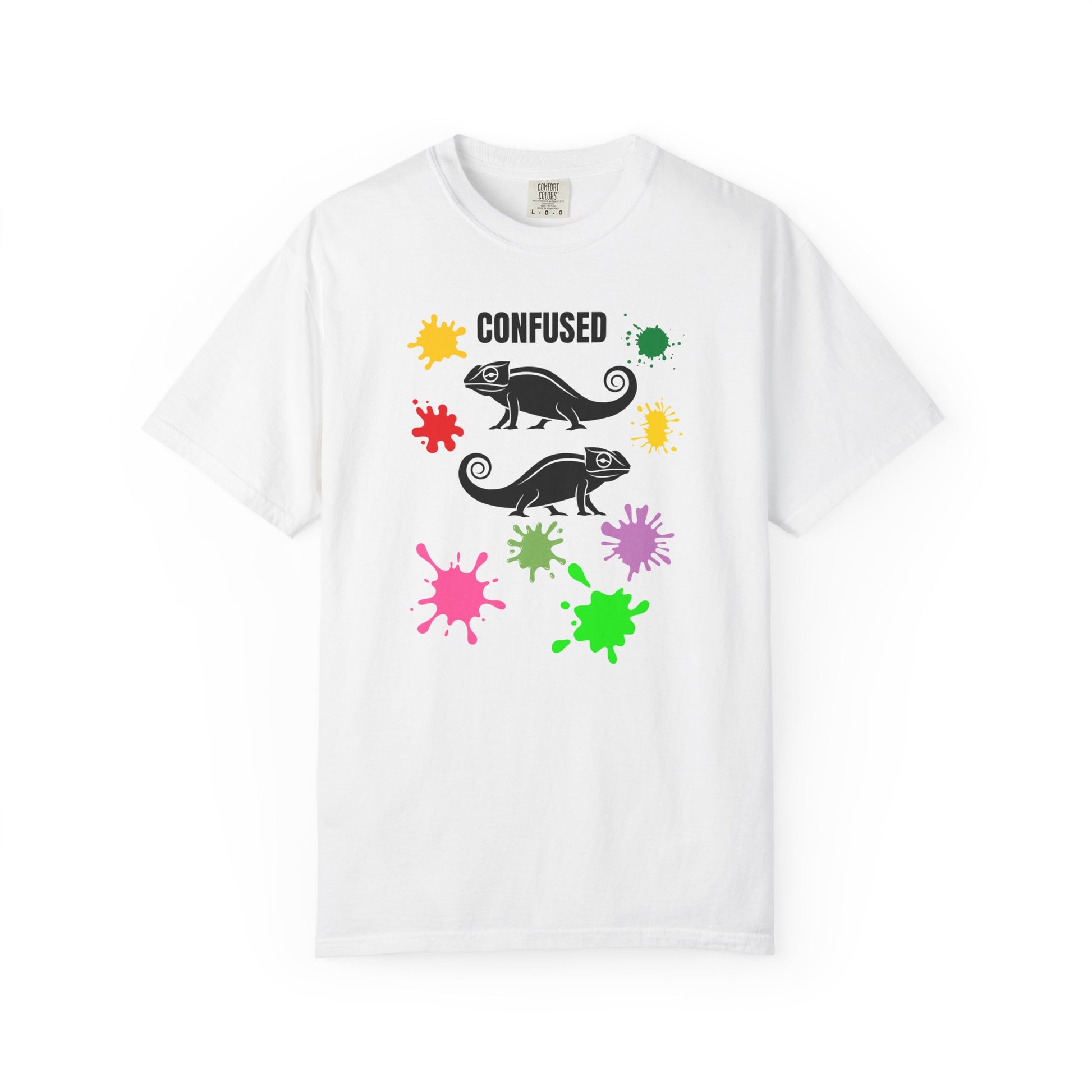 Chameleon Color Splash T-Shirt white