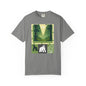 Dull Grey  Sasquatch Forest Graphic T-Shirt Bigfoot Nature Adventure Tee