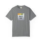 Grey  t-shirt short legs, big ego dachshund