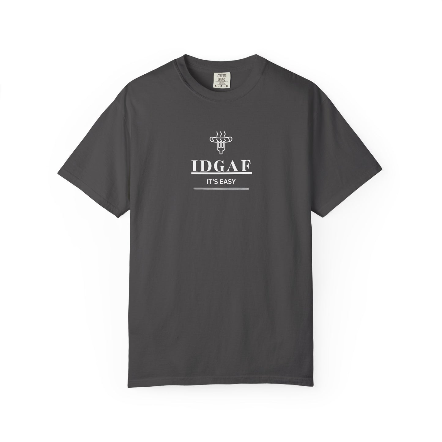 Light  T-shirt IDGAF sausage 