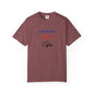 Maroon t-shirt with graphic design No validations Needed