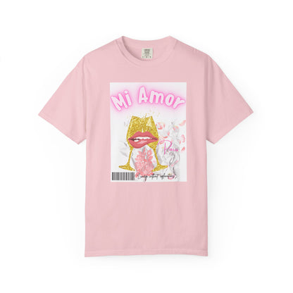Mi Amor pink t-shirt fashion 