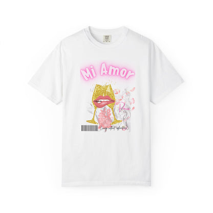 Mi Amor white t-shirt fashion 