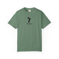 Military green light _t-shirt_with_black_I_may_be_long_but_my_patience_is_short