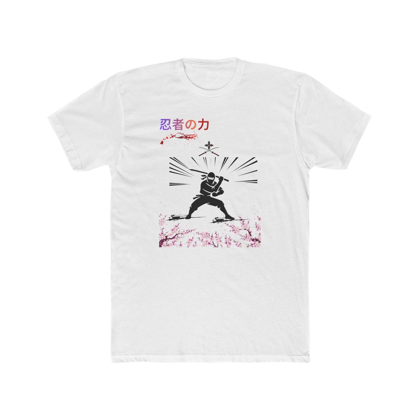 Ninja_power_T-shirt_white