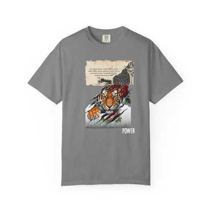Power  T-shirt grey 