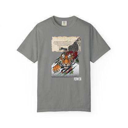 Power  T-shirt light grey 
