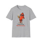 Powered by Bad Decisions Funny Sport Grey T-Shirt