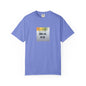 Purple  t-shirt with a short legs and big ego