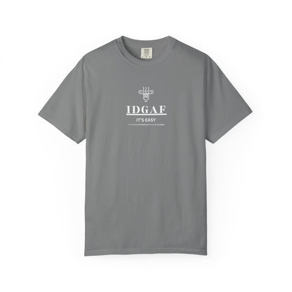 graphite  T-shirt IDGAF sausage 