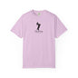 light pink  _t-shirt_with_black_I_may_be_long_but_my_patience_is_short