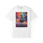 White Euphoria Psychedelic Art T-Shirt- Music festivals 2026